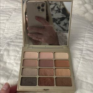 Stila 12-Color Eyeshadow Palette - Pink, Brown, Gold